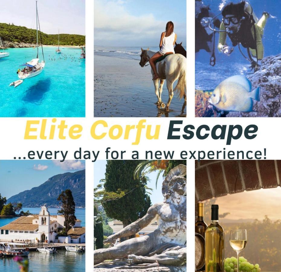 ホテル Elite Corfu - Adults Friendly Limni  エクステリア 写真